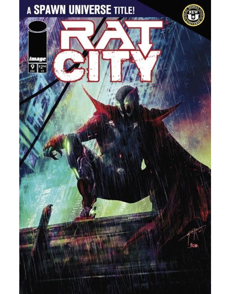 IMAGE COMICS Rat City #9  Cover B Seth Adams Variant