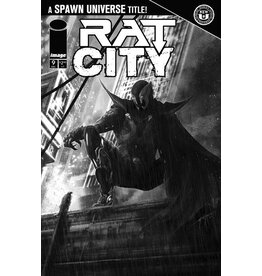 IMAGE COMICS Rat City #9  Cover C Seth Adams Black & White Variant