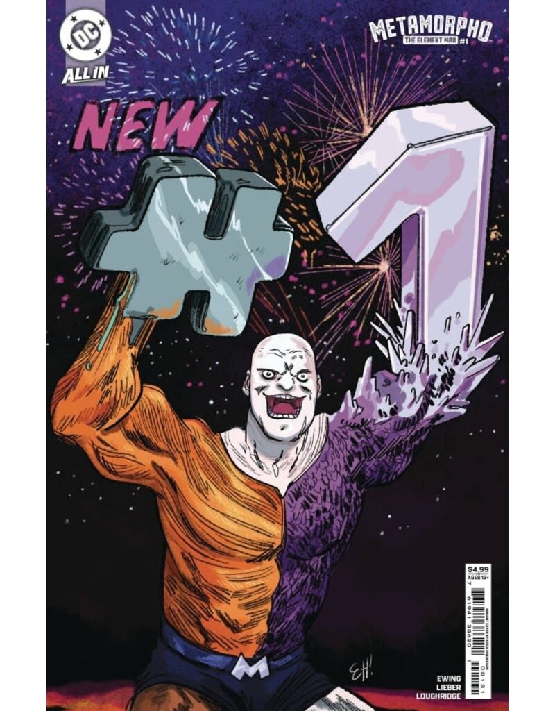 DC COMICS Metamorpho: The Element Man #1  Cover B Erica Henderson Card Stock Variant