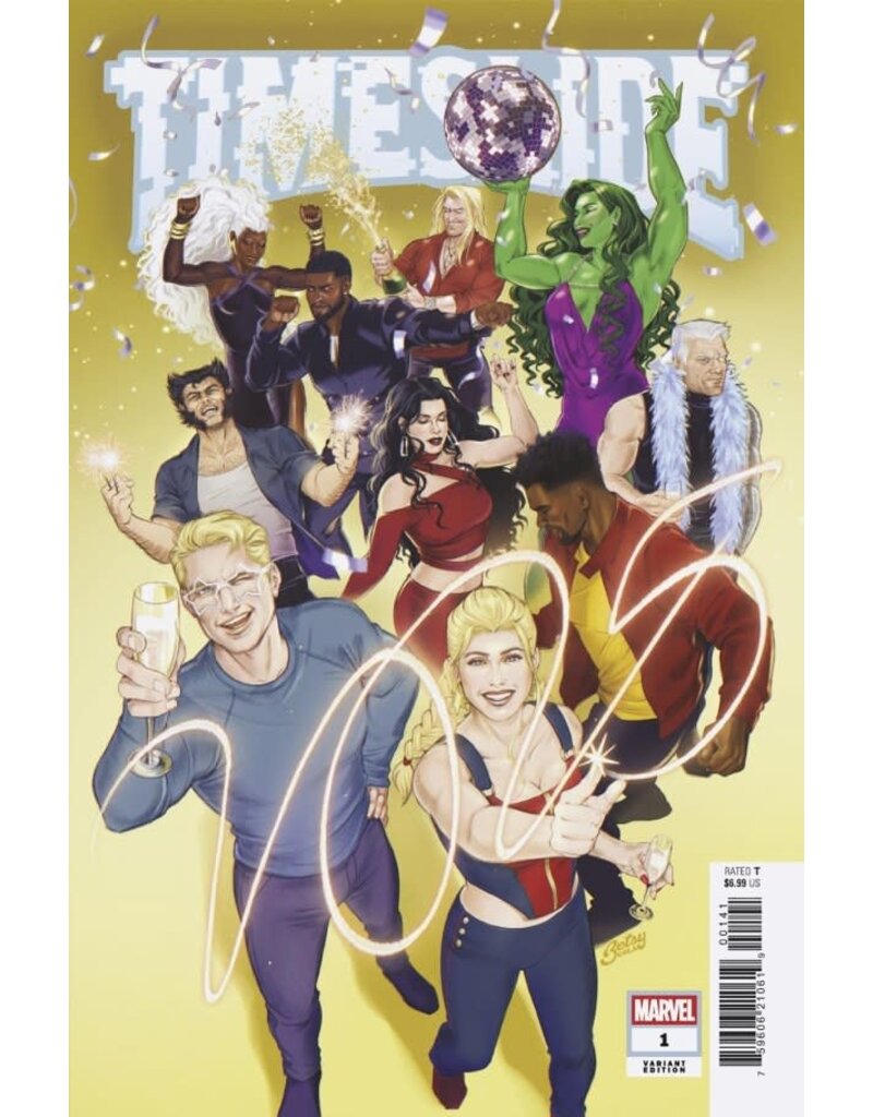 Marvel Comics Timeslide #1  Betsy Cola Winter Holiday Variant