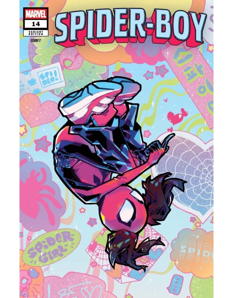 Marvel Comics Spider-Boy #14  Rose Besch Variant