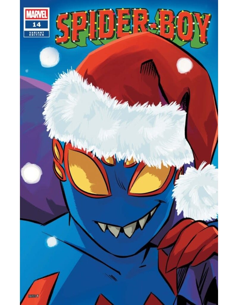 Marvel Comics Spider-Boy #14  Natacha Bustos Winter Holiday Variant