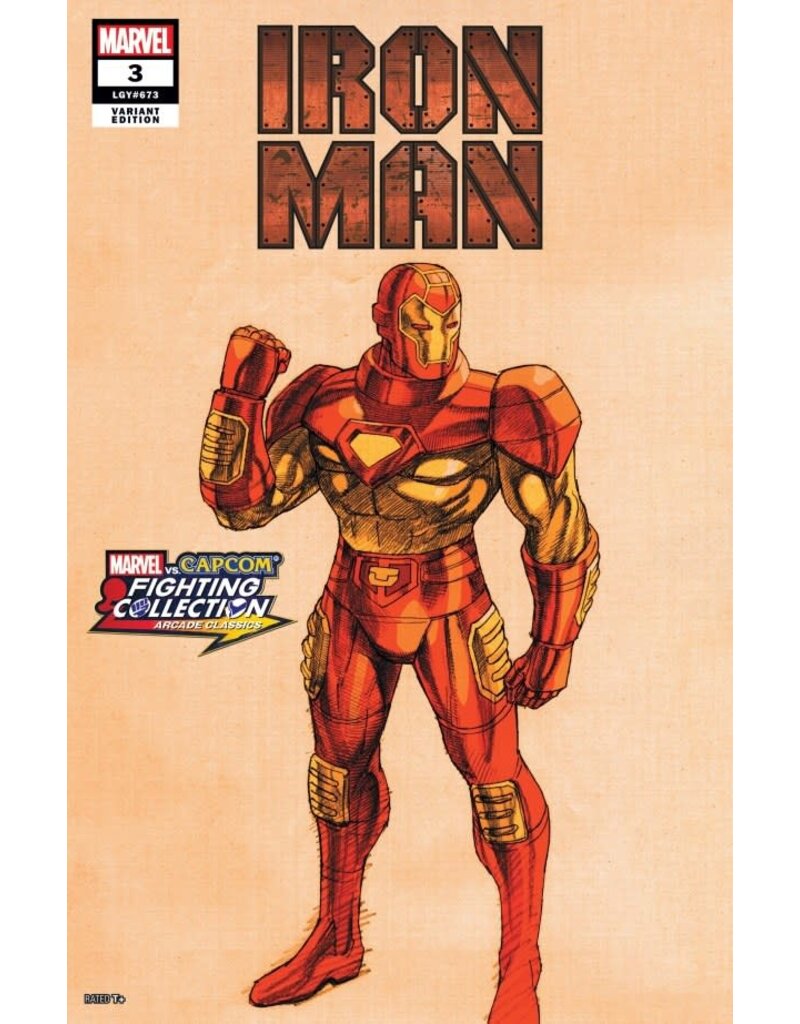 Marvel Comics Iron Man #3  Bengus Marvel vs. Capcom Variant