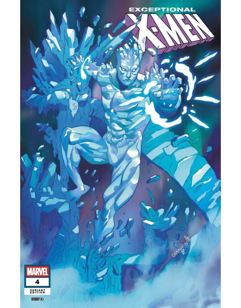 Marvel Comics Exceptional X-Men #4  Chris Campana Iceman Variant
