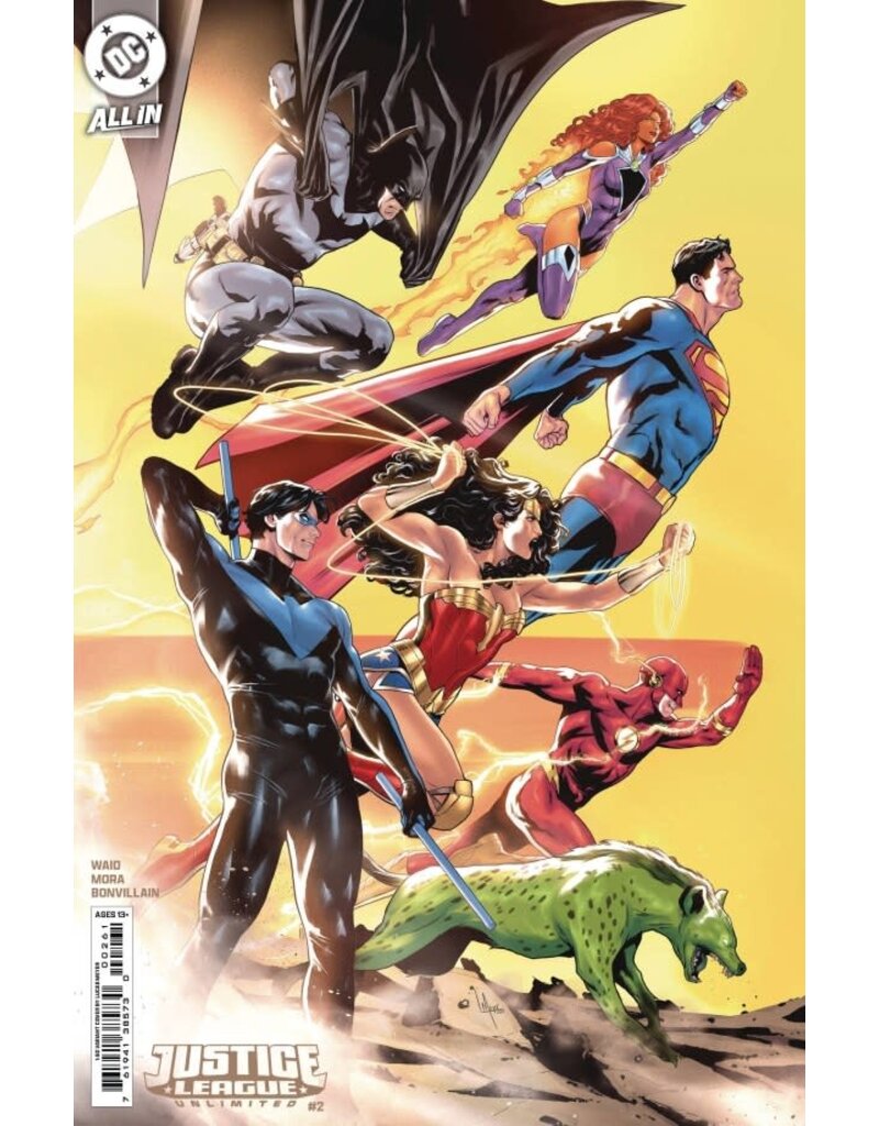 DC COMICS Justice League Unlimited #2  Cover H 1:50 Lucas Meyer Card Stock Variant