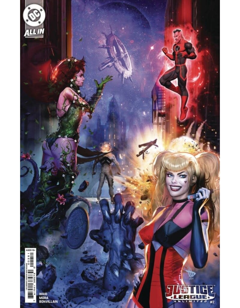 DC COMICS Justice League Unlimited #2  Cover G 1:25 Dave Wilkins Card Stock Variant