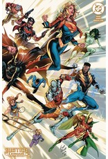 DC COMICS Justice League Unlimited #2  Cover F Fico Ossio Raised UV Wraparound Foil Card Stock Variant