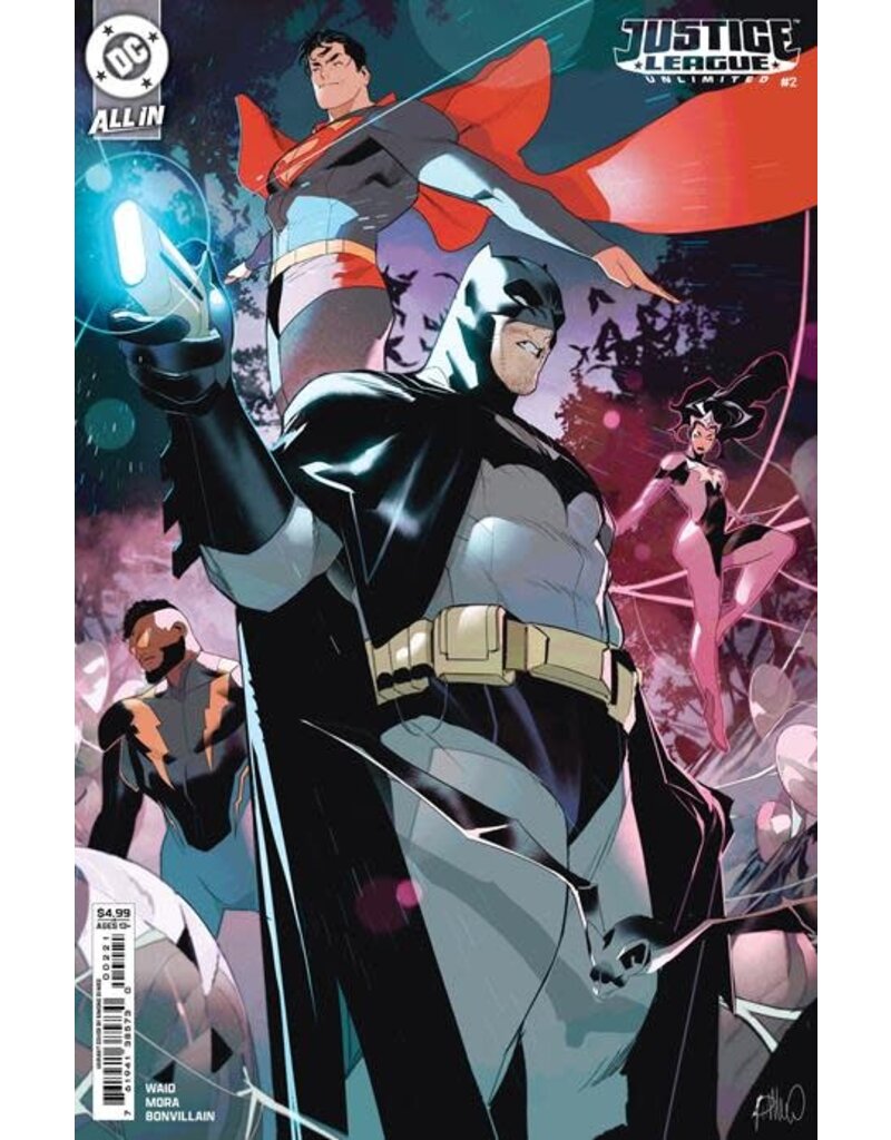 DC COMICS Justice League Unlimited #2  Cover B Simone Di Meo Card Stock Variant