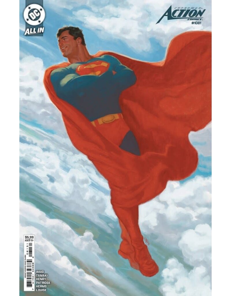 DC COMICS Action Comics #1081  Cover C David Talaski Card Stock Variant