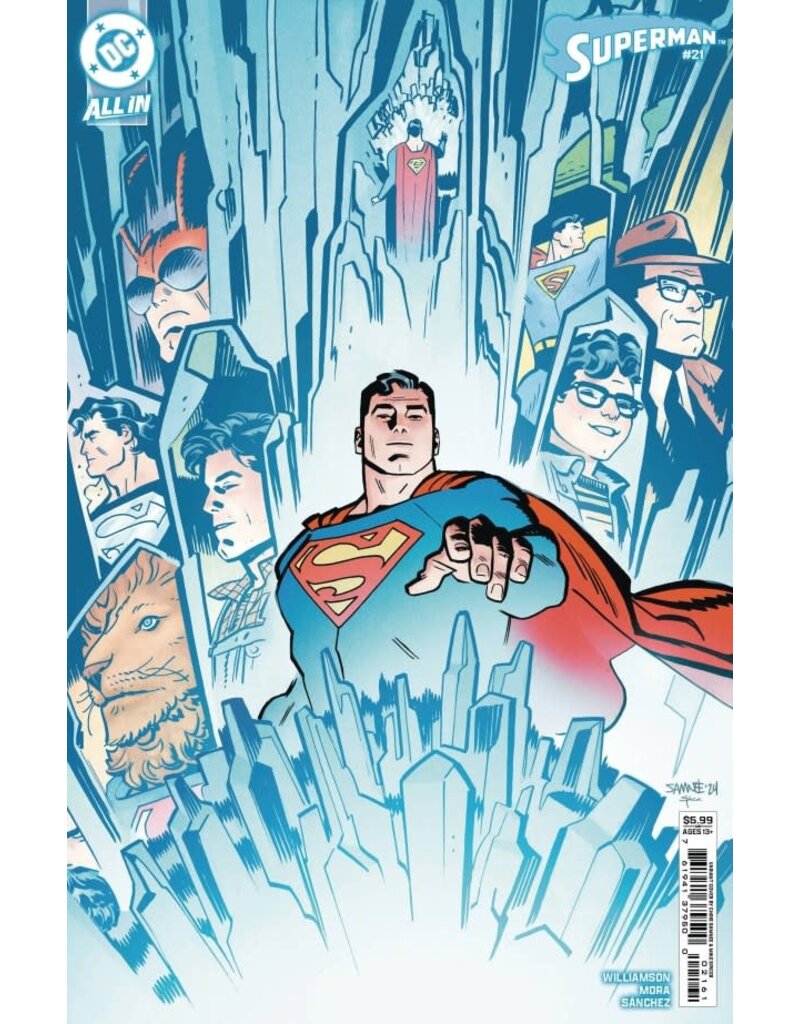 DC COMICS Superman #21  Cover D Chris Samnee Card Stock Variant