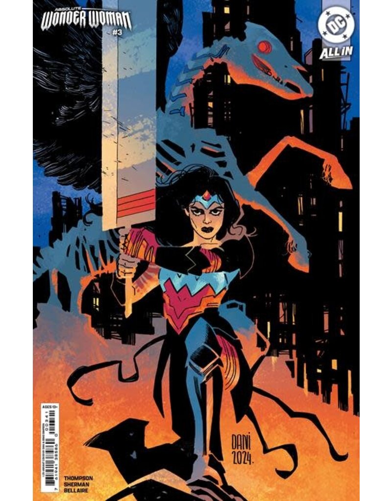 DC COMICS Absolute Wonder Woman #3  Cover D 1:25 Dani Card Stock Variant