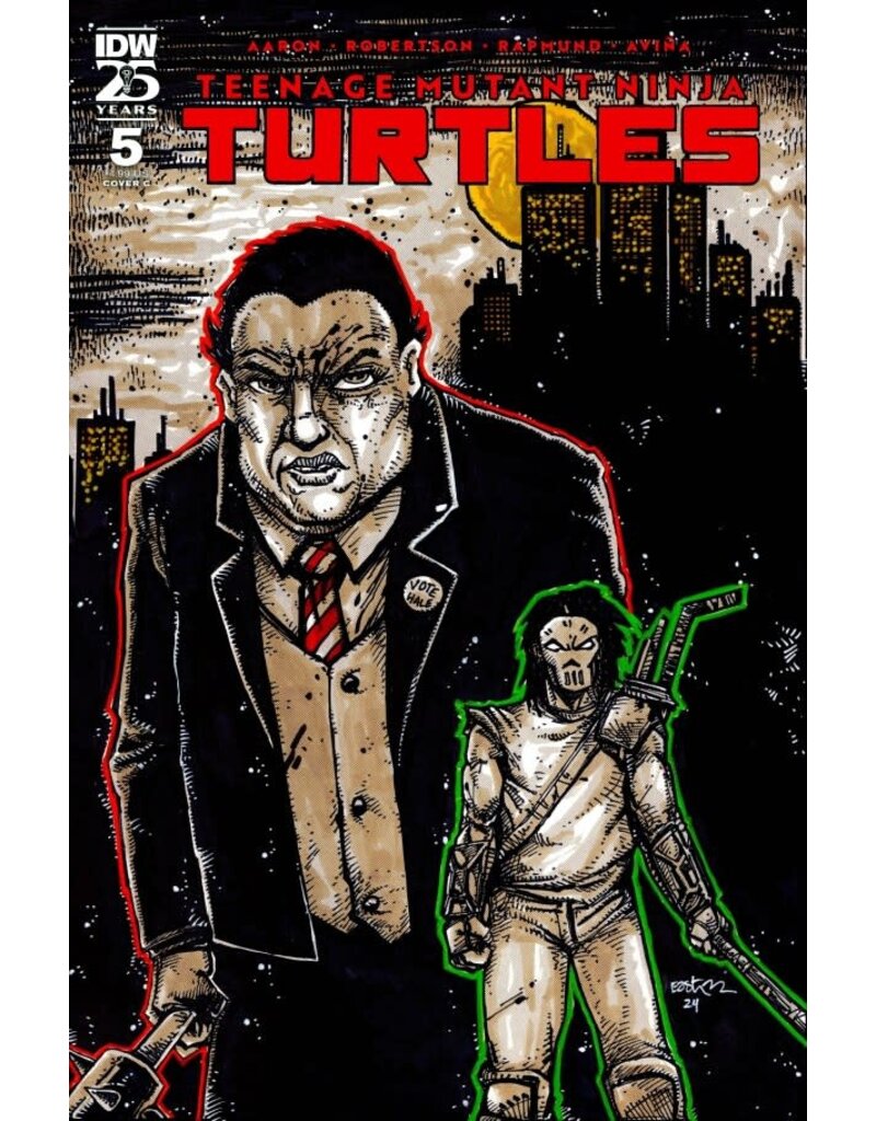 IDW Publishing Teenage Mutant Ninja Turtles #5  Cover C Kevin Eastman Variant