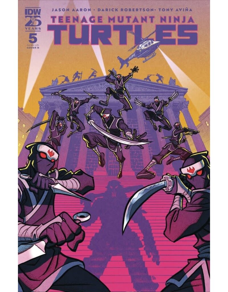 IDW Publishing Teenage Mutant Ninja Turtles #5  Cover B Afu Chan Variant