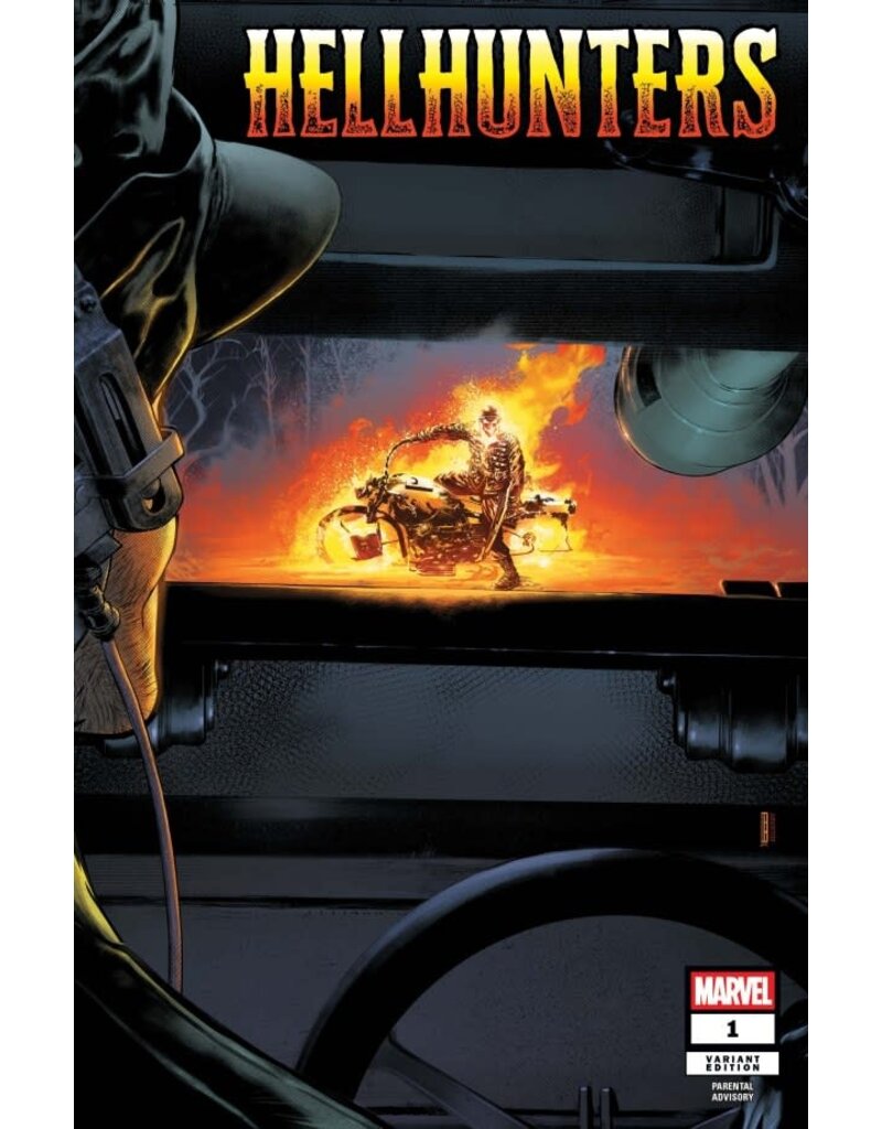 Marvel Comics Hellhunters #1  David Baldeón Window Shades Variant
