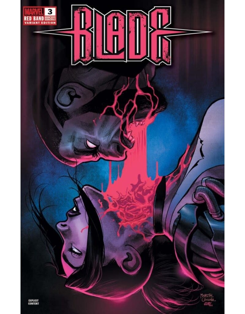 Marvel Comics Blade: Red Band #3  Martín Cóccolo Variant