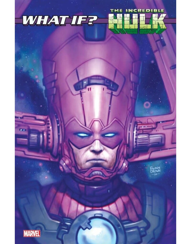 Marvel Comics What If...? Galactus Transformed Hulk? #1  Ryan Brown Variant