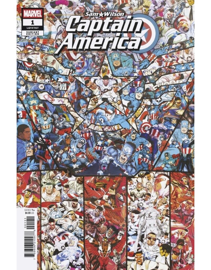 Marvel Comics Sam Wilson: Captain America #1  Mr. Garcin Variant
