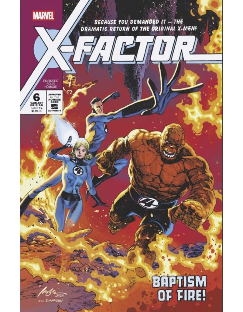 Marvel Comics X-Factor #6  Rafael Albuquerque Fantastic Four Homage Variant