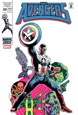 Marvel Comics The Avengers #22  Michael Walsh Captain America Sam Wilson Homage Variant