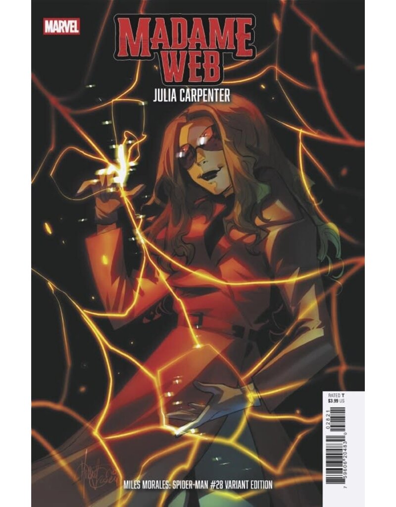 Marvel Comics Miles Morales: Spider-Man #28  Mirka Andolfo Madame Web Variant