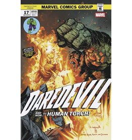 Marvel Comics Daredevil #17  Sergio Fernández Dávila Fantastic Four Homage Variant