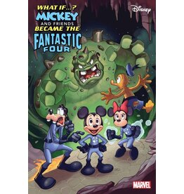 Marvel Comics Marvel & Disney: What If...? Mickey & Friends Became The Fantastic Four #1  Chrissie Zullo Uminga Variant