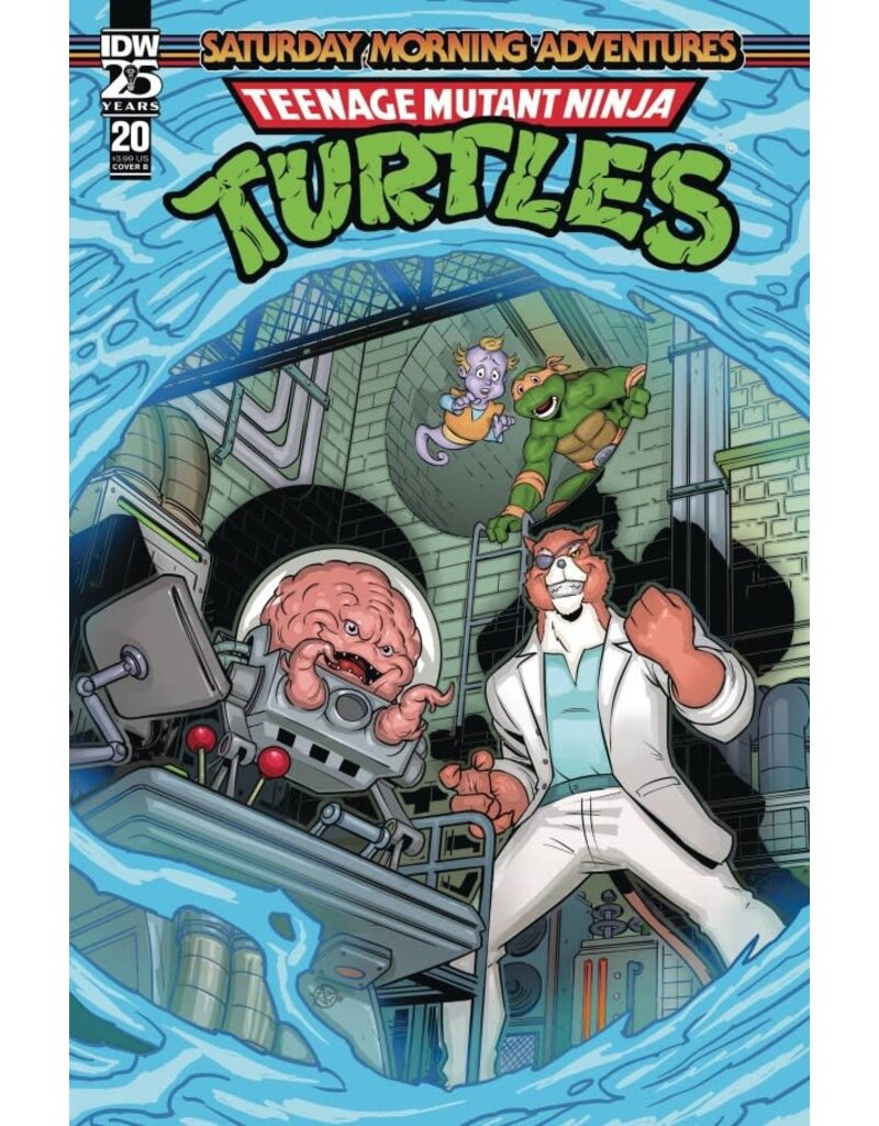 IDW Publishing Teenage Mutant Ninja Turtles: Saturday Morning Adventures #20  Cover B Ariel Medel Variant