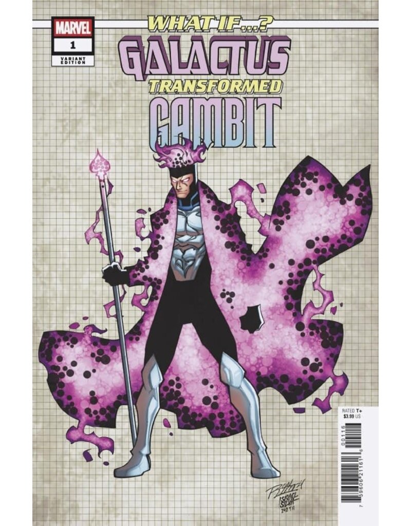 Marvel Comics What If...? Galactus Transformed Gambit? #1  1:10 Ron Lim Design Variant
