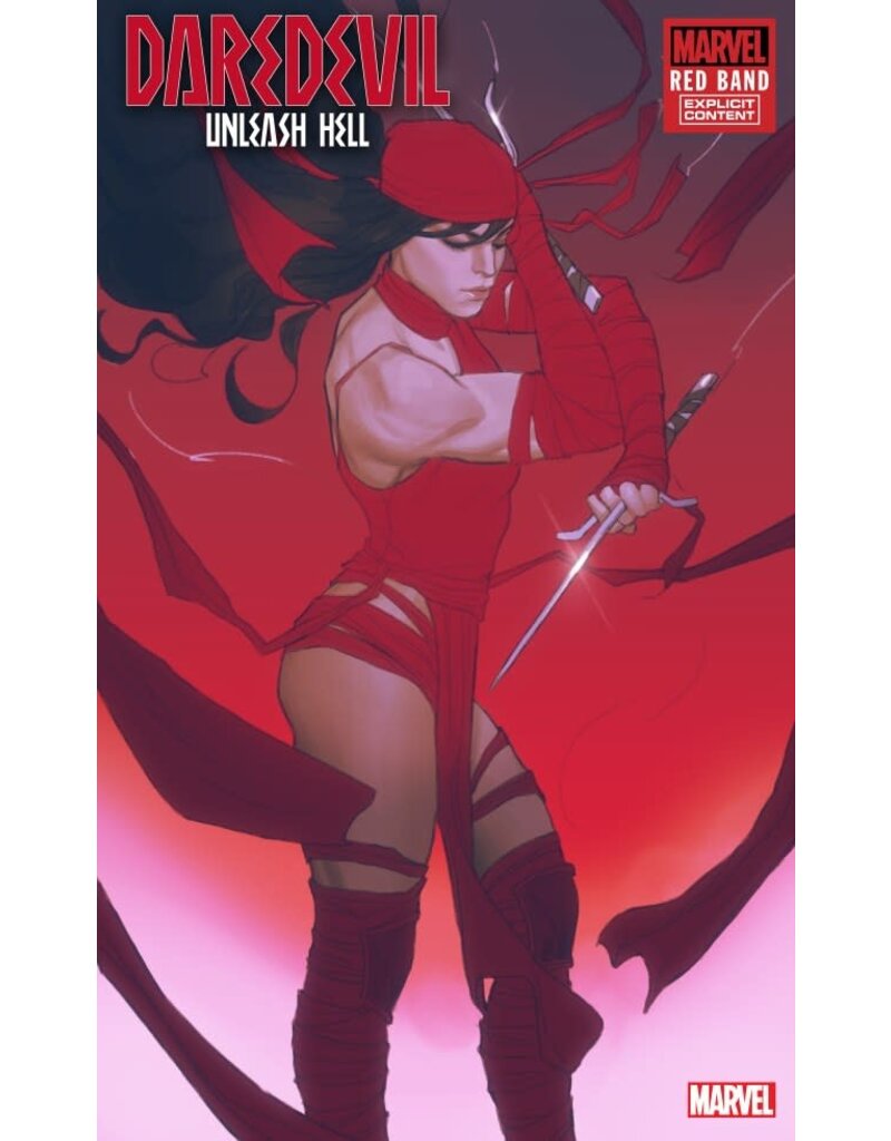 Marvel Comics Daredevil: Unleash Hell - Red Band #1  Joshua 'Sway' Swaby Elektra Variant
