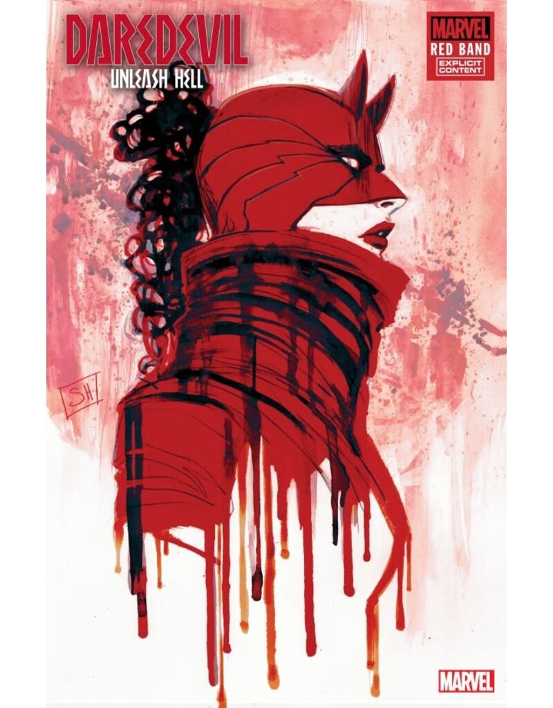 Marvel Comics Daredevil: Unleash Hell - Red Band #1  Stephanie Hans Variant