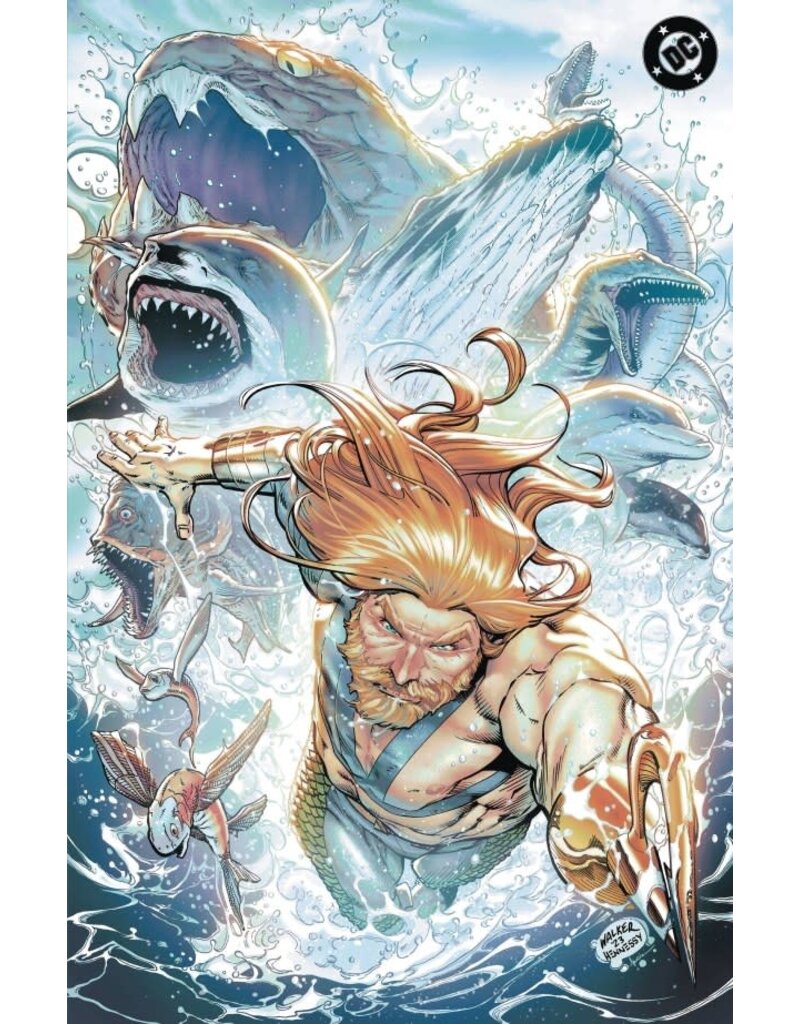 DC COMICS Aquaman #1  Cover D Brad Walker Deep Sea Ultra Gloss Foil Card Stock Virgin Variant