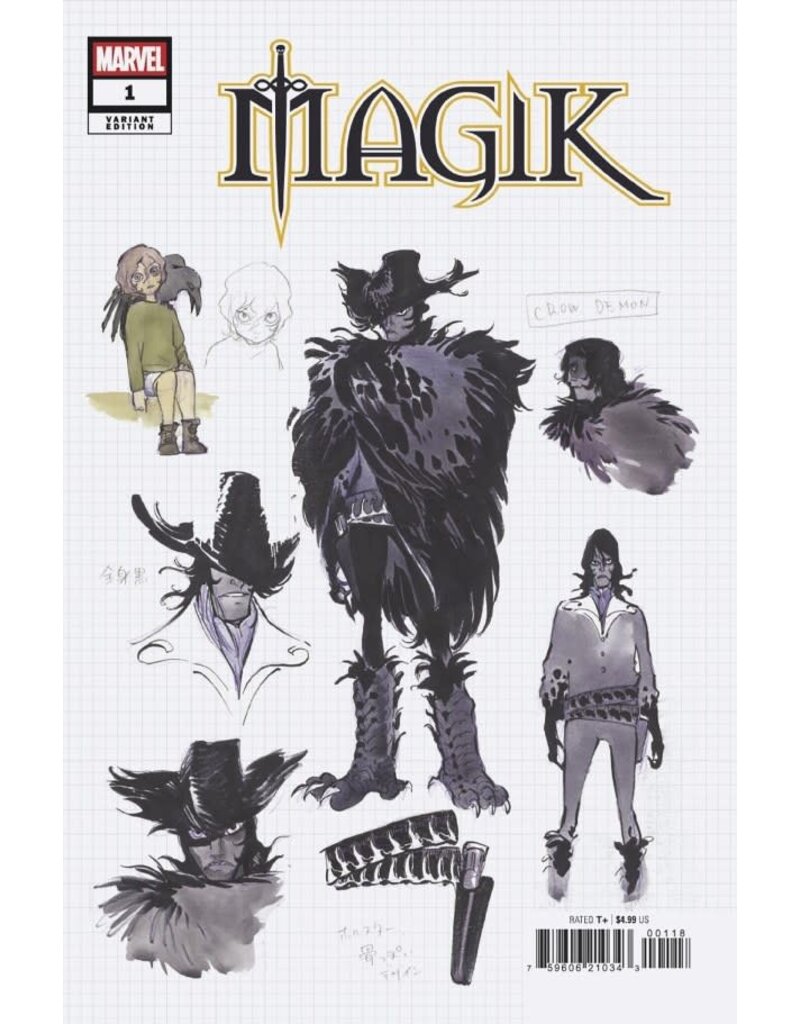 Marvel Comics Magik #1  1:10 Peach Momoko Design Variant