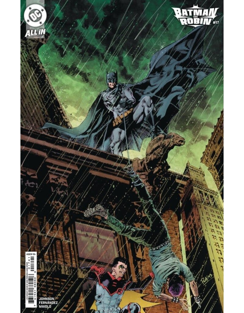 DC COMICS Batman and Robin #17  Cover D 1:25 Mike Perkins Card Stock Variant
