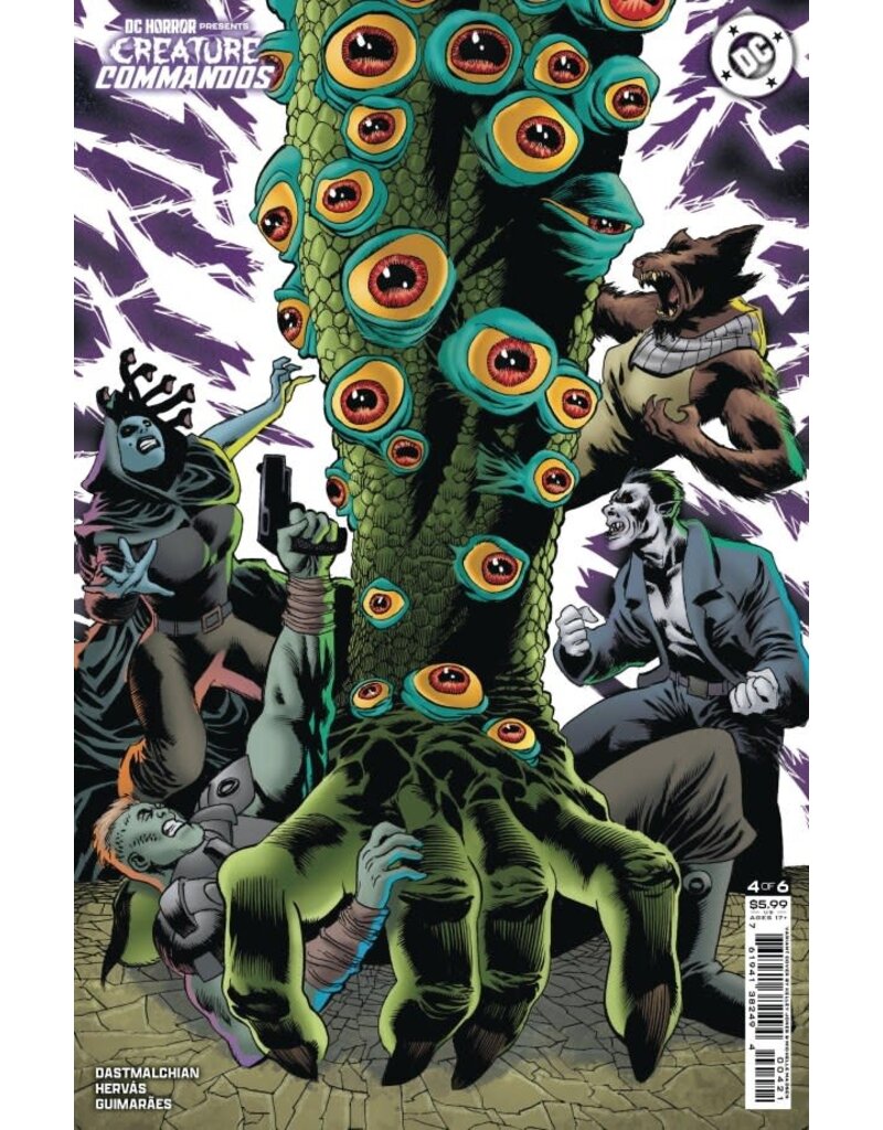 DC COMICS DC Horror Presents: Creature Commandos #4  Cover B Kelley Jones Card Stock Variant