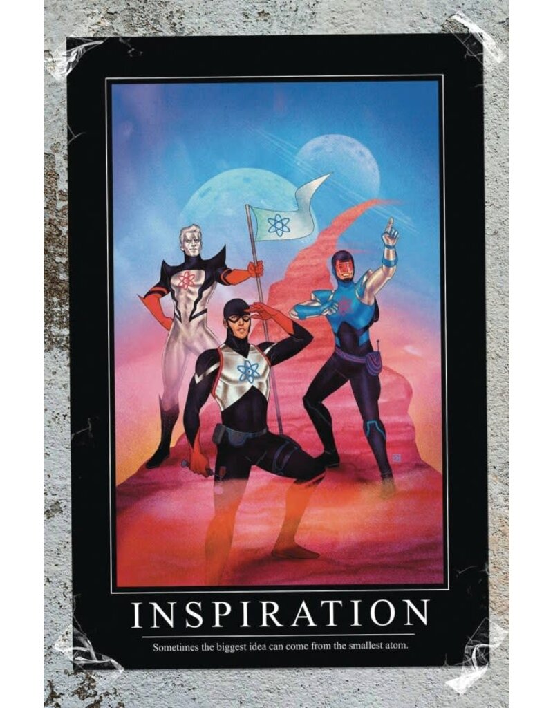DC COMICS Justice League: The Atom Project #1  Cover E 1:25 Kevin Wada Card Stock Variant