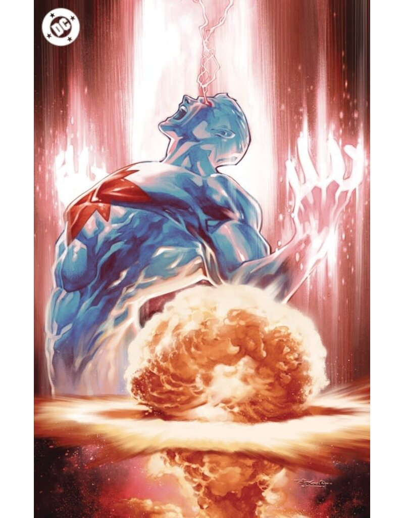 DC COMICS Justice League: The Atom Project #1  Cover D Stephen Segovia Foil Card Stock Virgin Variant