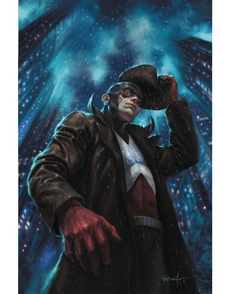 DC COMICS Justice League: The Atom Project #1  Cover C Lucio Parrillo Card Stock Variant