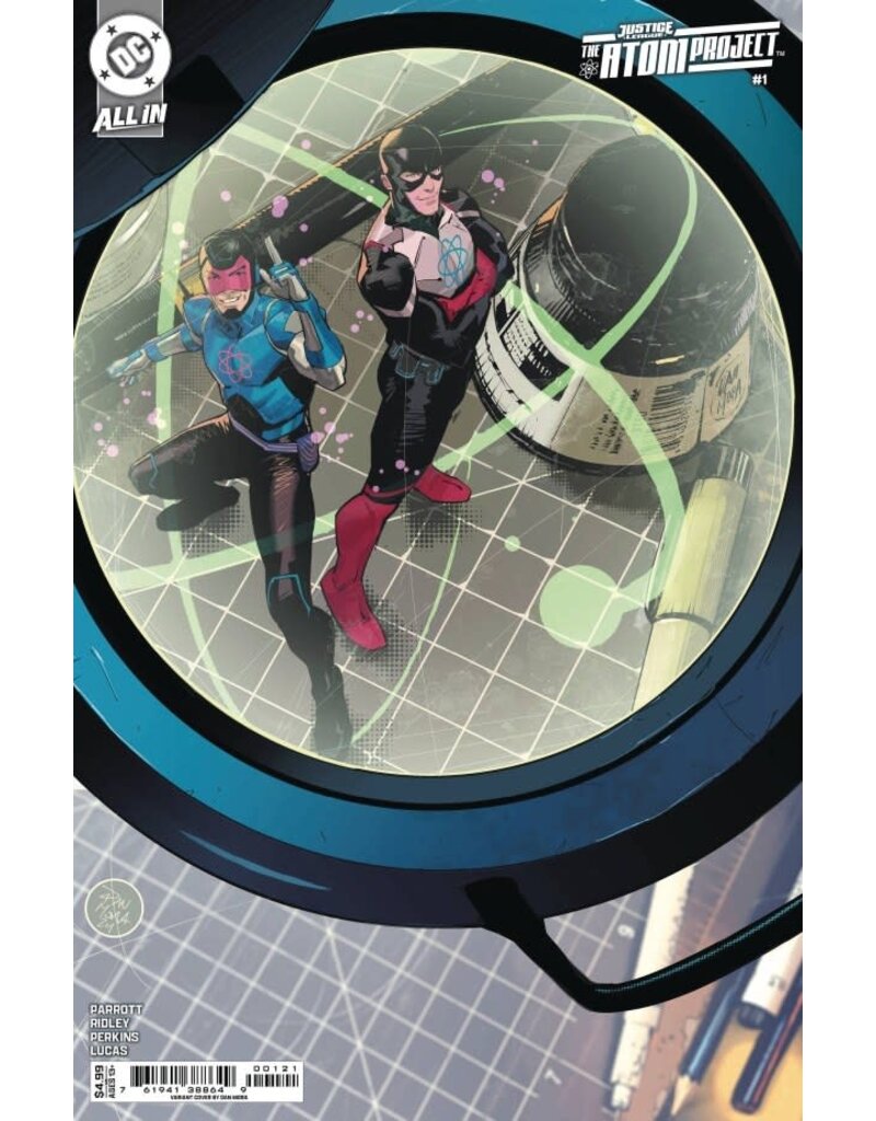 DC COMICS Justice League: The Atom Project #1  Cover B Dan Mora Card Stock Variant