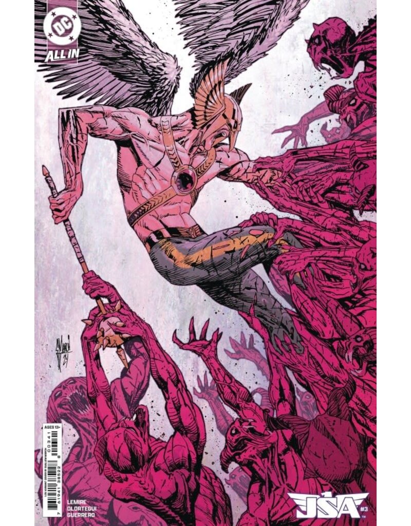 DC COMICS JSA #3  Cover D 1:25 Guillem March Card Stock Variant