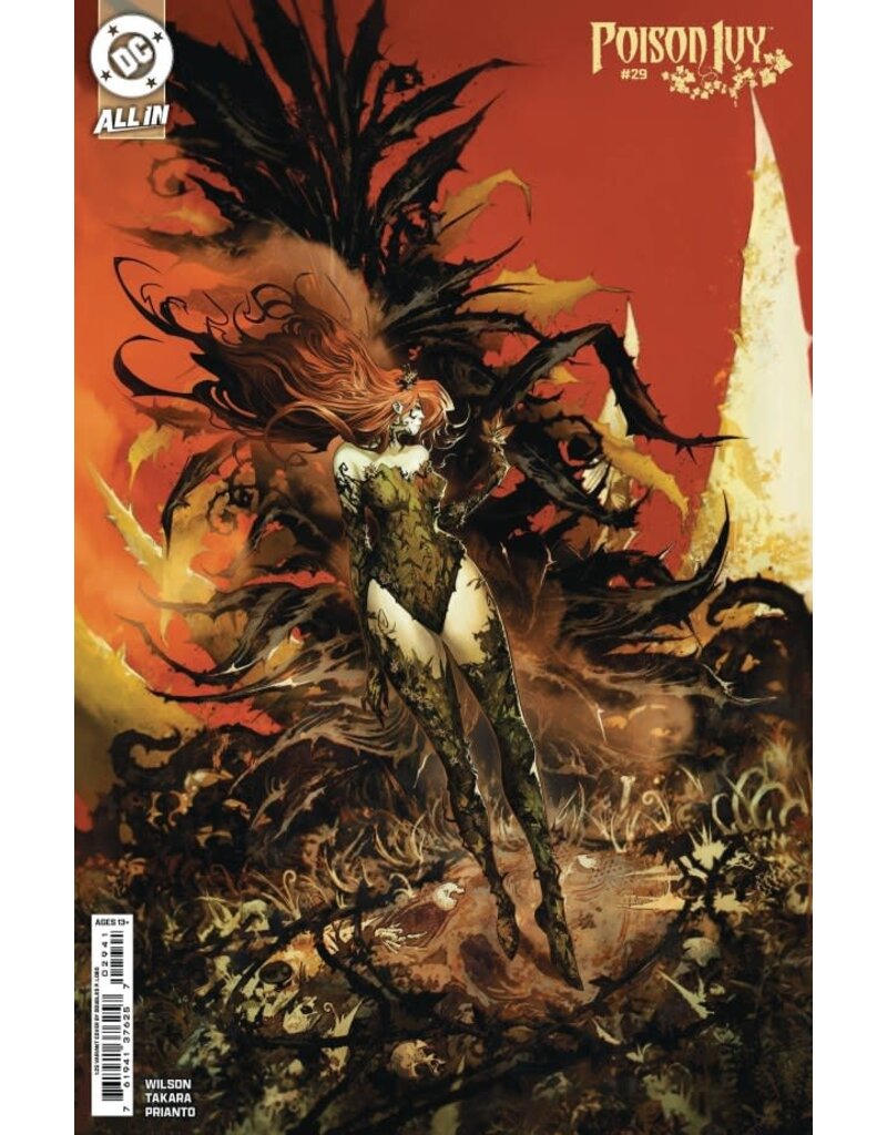 DC COMICS Poison Ivy #29  Cover E 1:25 Douglas P. Lobo Card Stock Variant