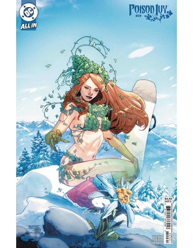 DC COMICS Poison Ivy #29  Cover D Mahmud Asrar Sweater Weather Card Stock Variant