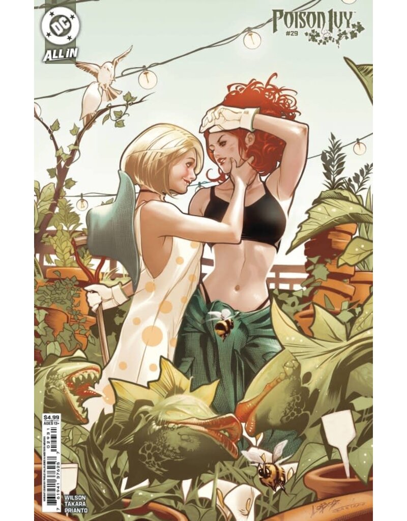 DC COMICS Poison Ivy #29  Cover C Pablo Villalobos Card Stock Variant
