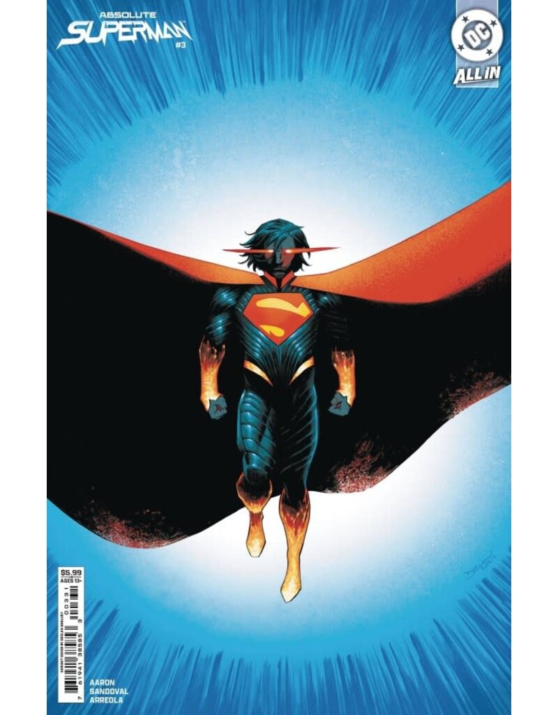 DC COMICS Absolute Superman #3  Cover B Declan Shalvey Card Stock Variant