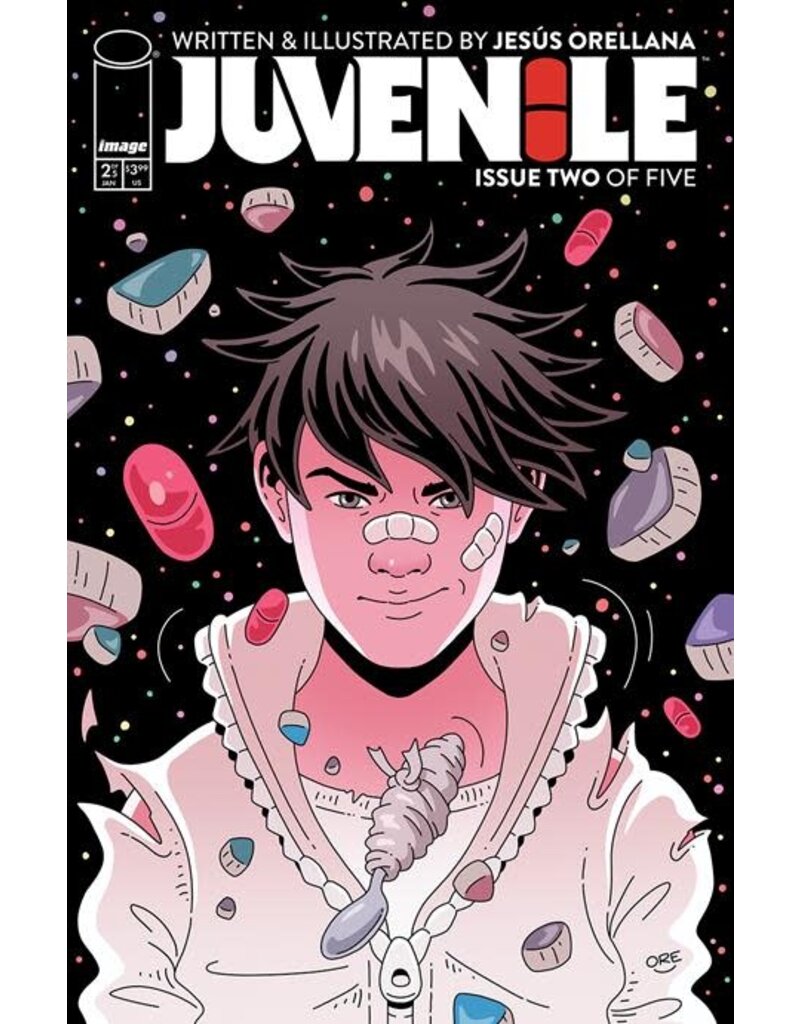 IMAGE COMICS Juvenile #2  Cover B Jesús Orellana Black Variant