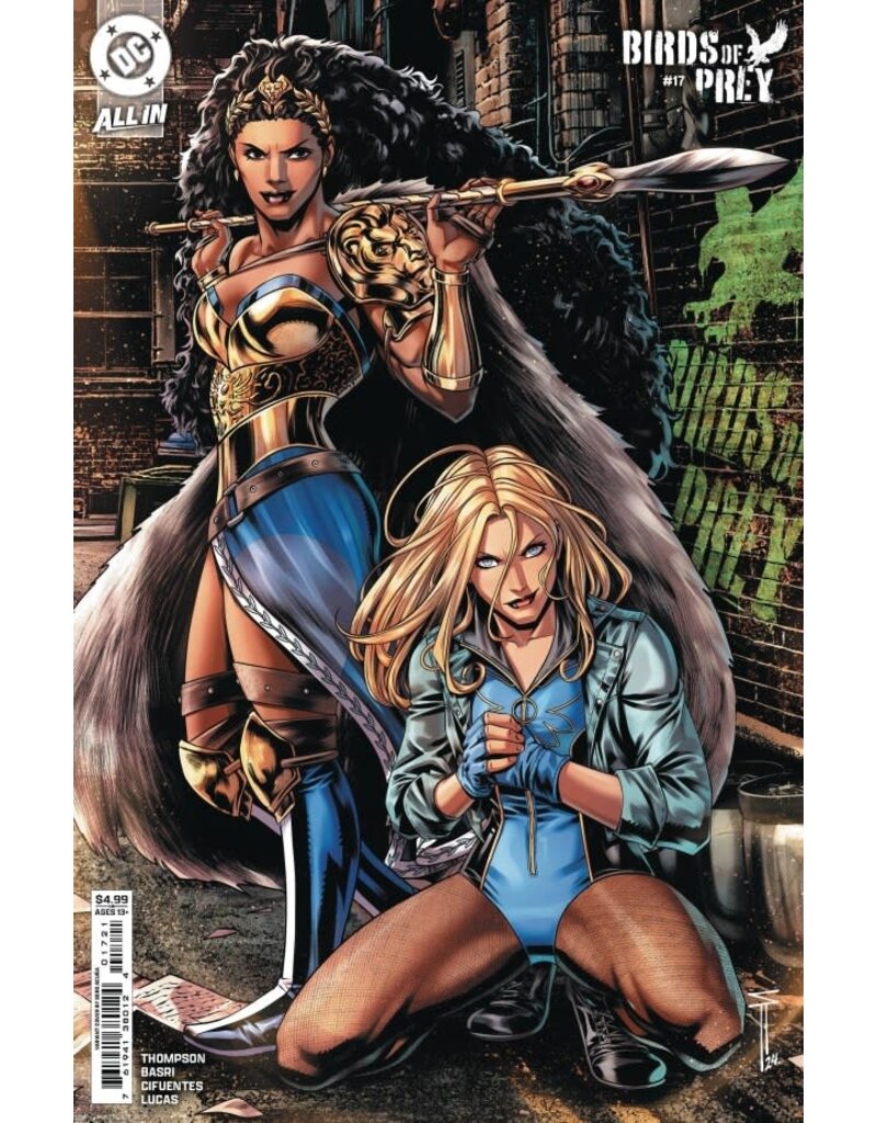 DC COMICS Birds of Prey #17  Cover B Serg Acuña Card Stock Variant