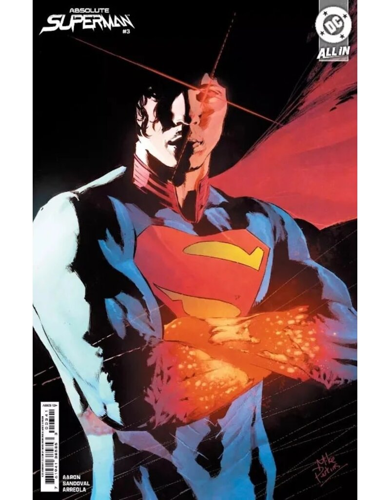 DC COMICS Absolute Superman #3  Cover D 1:25 Mike Perkins Card Stock Variant