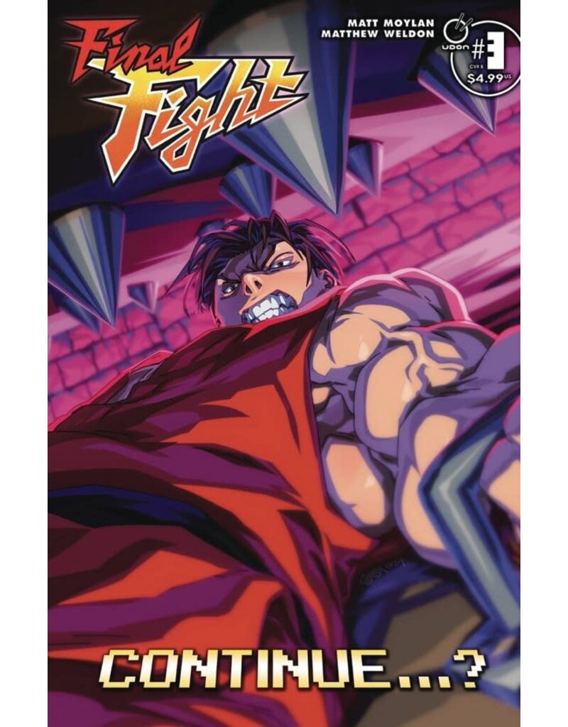udon Final Fight #3 Cover B Jeffrey 'Chamba' Cruz Variant