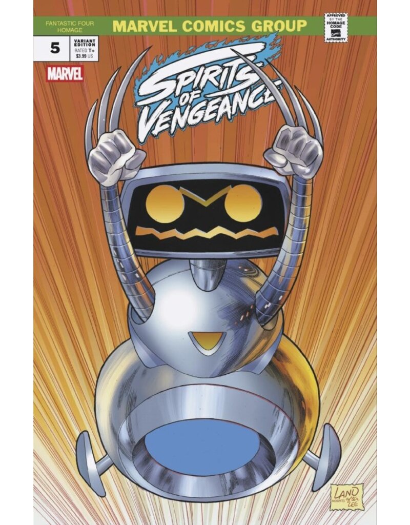 Marvel Comics Spirits of Vengeance #5 Greg Land Fantastic Four Homage Variant