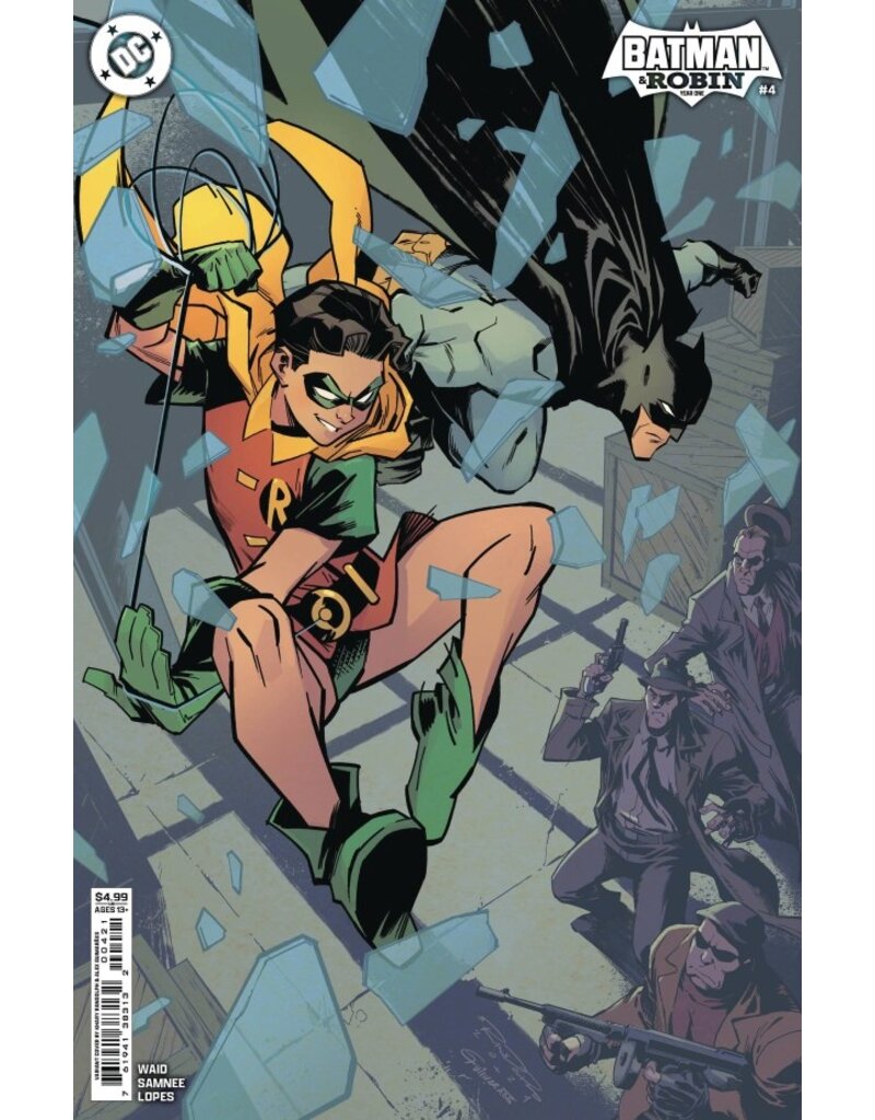 DC COMICS Batman and Robin: Year One #4 Cover B Khary Randolph Card Stock Variant