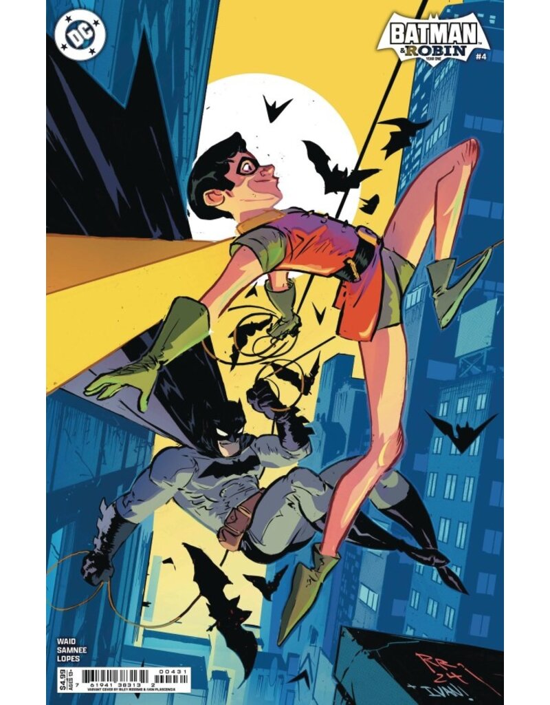 DC COMICS Batman and Robin: Year One #4 Cover C Riley Rossmo Card Stock Variant